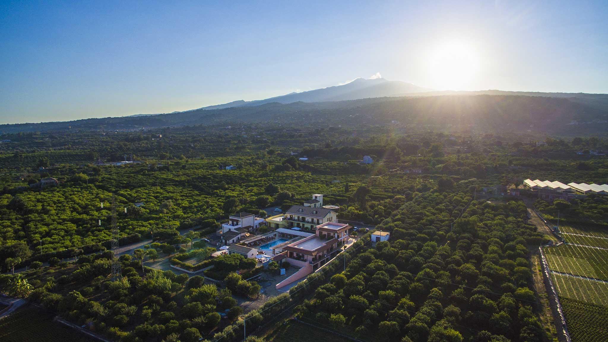 La Terra Dei Sogni Country Hotel Fiumefreddo di Sicilia Eksteriør billede